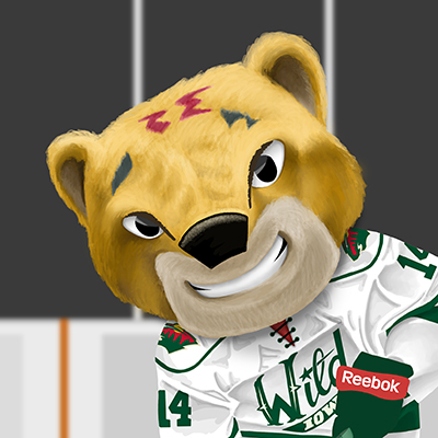 Iowa Wild Crash vs Dan Ellis