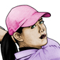 2007 Golf Invitation Redux - Michelle Wie Recolored