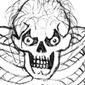 2002 Des Moines Jaycees Haunted House T-Shirt Concept Sketch