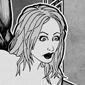 2009 Halloween Illustration (In Greyscale)